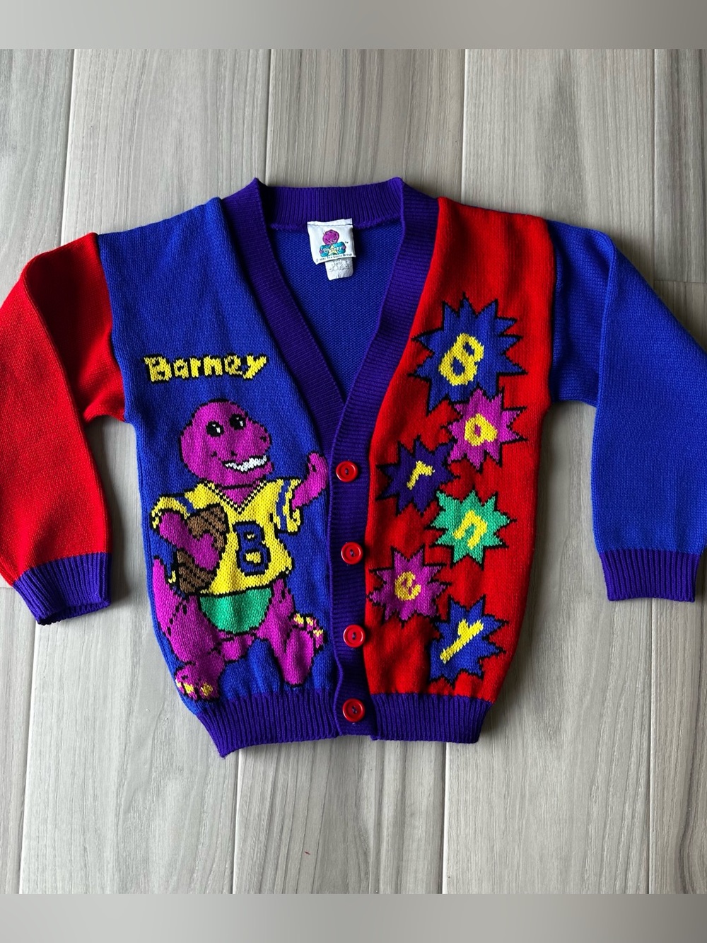 90s Vintage Barney Sweater